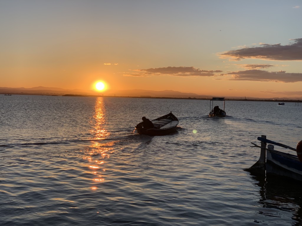 albufera sunset barca