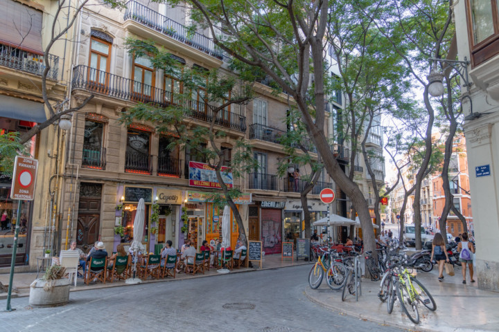 Barrio del Carmen is one of the most famous neighborhoods in Valencia